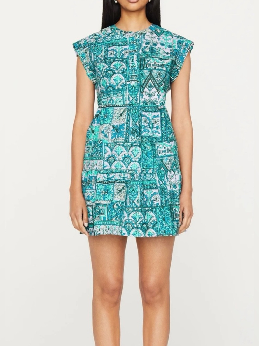 Marie Oliver Lachlan Dress Cypress Tile size Small